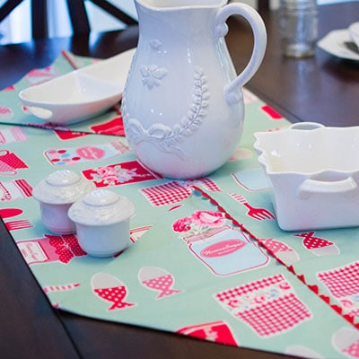 1 yard 5 minute table runner