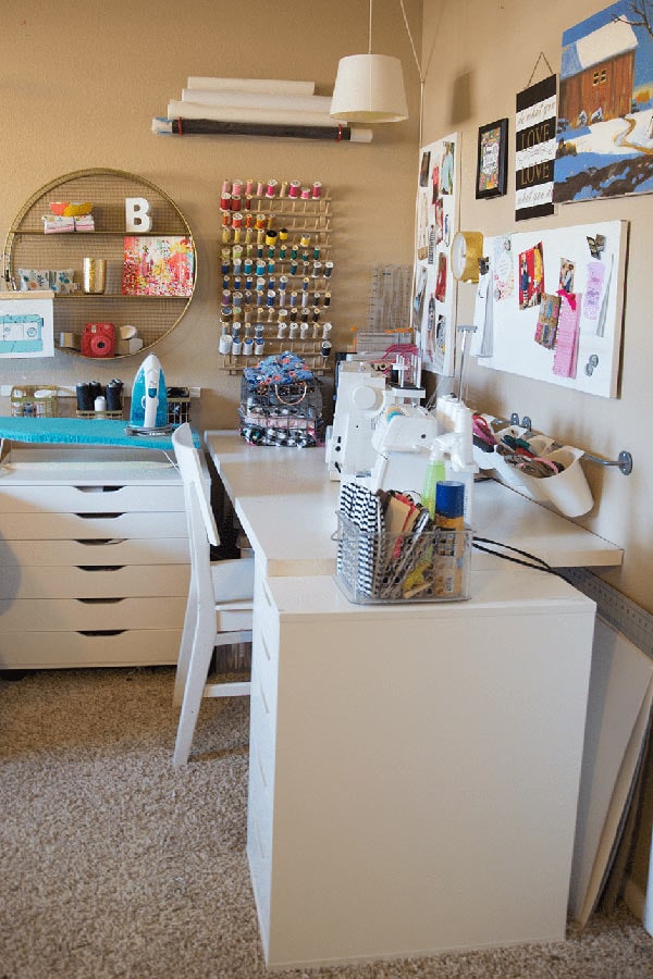 Small sewing room idea