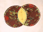 2 fabric circles gift