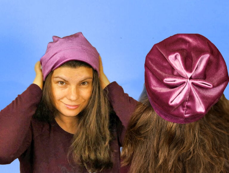 Three-Point Beanie Sewing Tutorial – How to Sew a 3-point Beanie Hat in a Flash