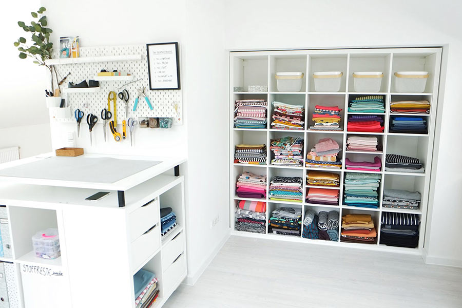 Sewing Room Ideas – Functional And Pretty To Boost Productivity ⋆ Hello  Sewing