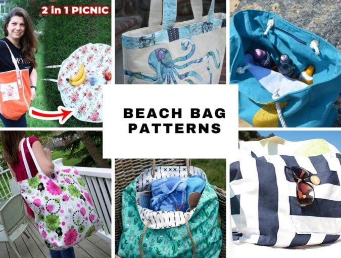 beach bag patterns