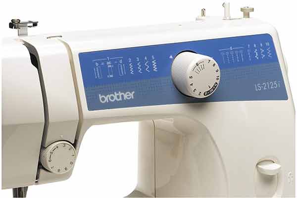 Brother ls2125i sewing machine dial detail