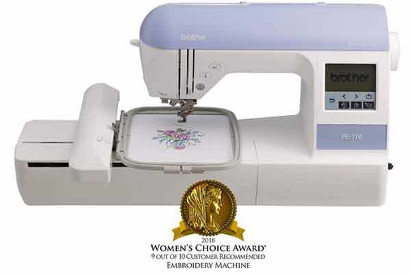 Brother PE770 Embroidery Machine Review – Eye-catching Embellisher