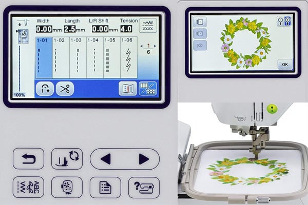 Brother SE1900 Embroidery Machine SE1900 Brother embroidery