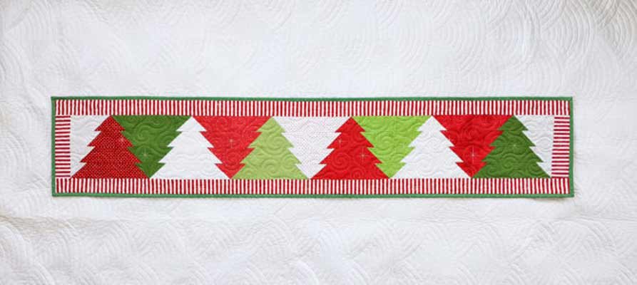 Christmas Tree Table runner