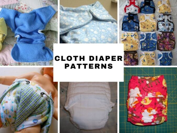 Cloth diaper patterns