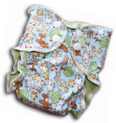 Darling Diapers Free Newborn Fitted Pattern