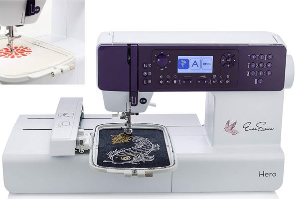 Setting Up NEW Embroidery Machine  EverSewn Hero (GIVEAWAY CLOSED) 