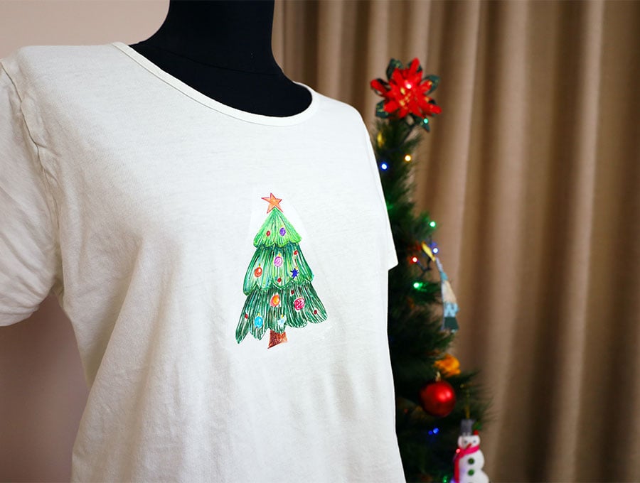 METHOD 2 – Create your own Christmas or special occasion T-shirt