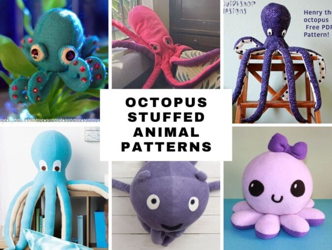 octopus stuffed animal patterns