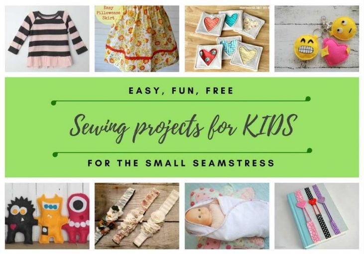 30 Fun And Easy Sewing Projects For Kids And Teens ⋆ Hello Sewing
