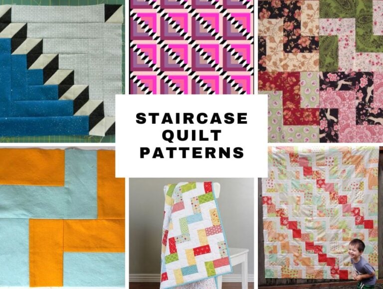 Staircase quilt patterns