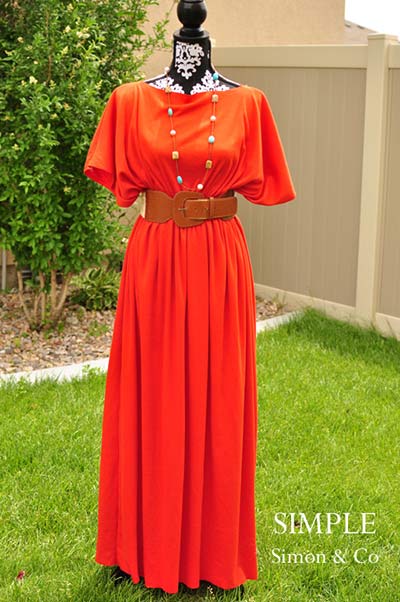 Aja Plunging Neckline Maxi Dress Tutorial and Free Pattern – the