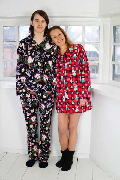 Adult classic pajama pattern