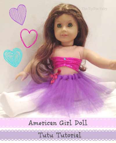 Tutu for a 18”doll