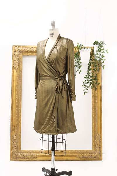 Vintage wrap dress pattern (lined) - Anara