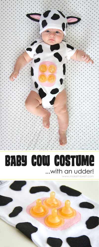 Baby Cowgirl Outfit With An Udder