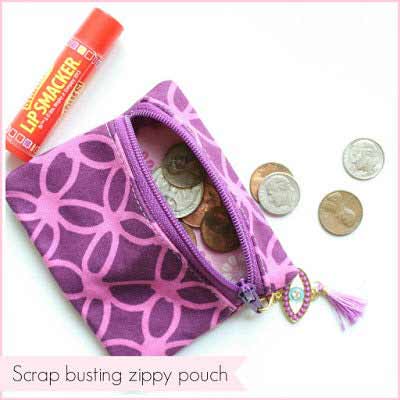 Scrapbusting coin purse