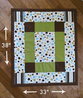 Simple Rag Design Free Baby Quilt Patterns - Classic, Modern Or Unique Designs ⋆ Hello Sewing