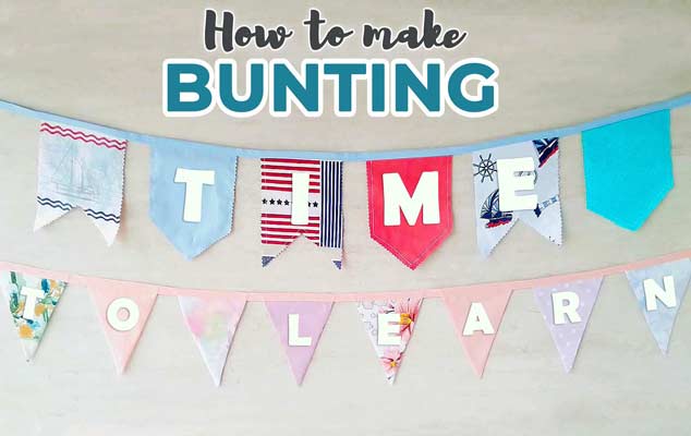 sewing back to school banner