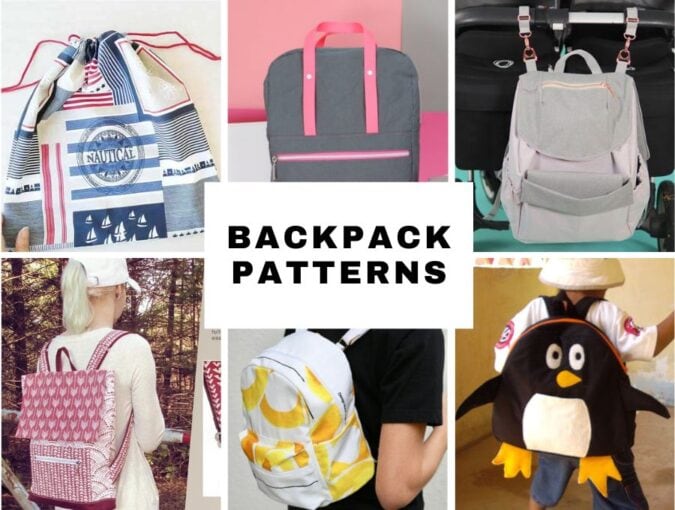 32 Free Backpack Patterns To Sew Hello Sewing