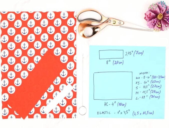 DIY Bandana Headband With Elastic For Girls Or Guys ⋆ Hello Sewing