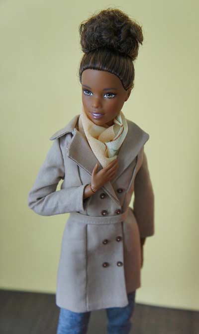 barbie coat pattern