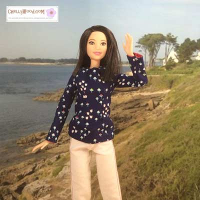 11+ Free Barbie Clothes Patterns To Dress Up Your Fashion Doll ⋆ Hello  Sewing