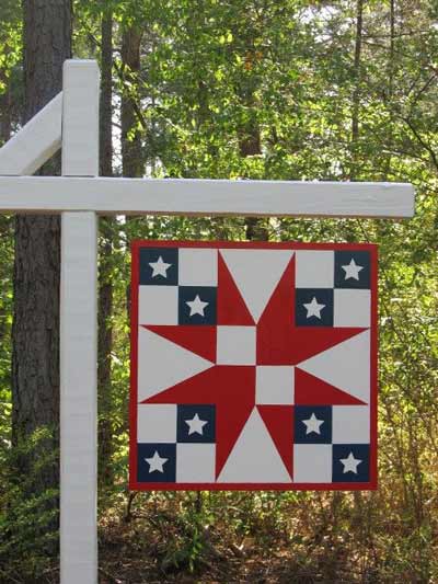 Whimsy barn quilt