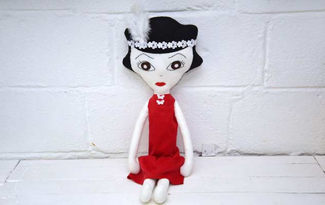 betty rag doll tutorial and pattern