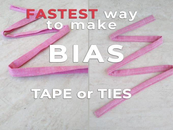 DIY Cardboard Bias Binding Tape Maker Tutorial  Bias tape diy, Bias tape  binding, Sewing bias tape