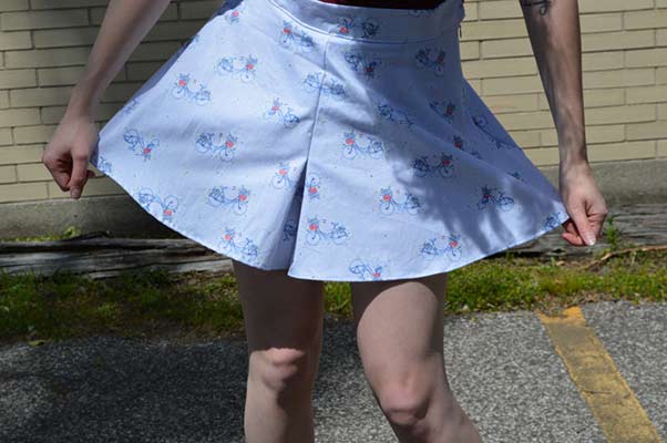 bicycle culottes pattern
