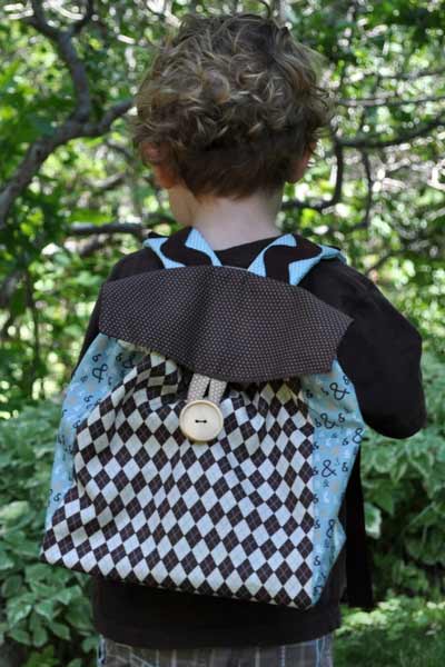 Sewing a Rucksack: Free Backpack Pattern – Sustain My Craft Habit