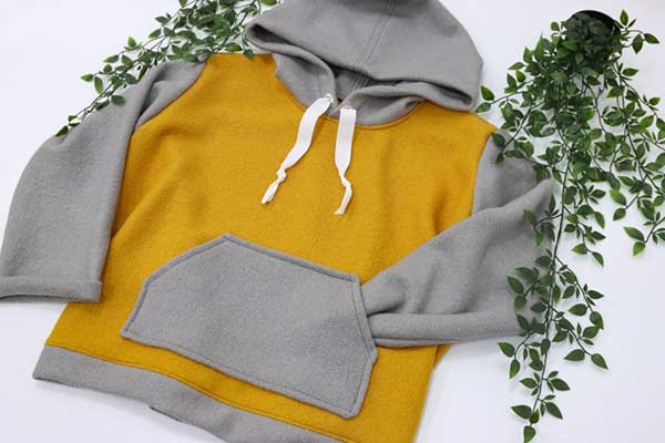 Men’s wool hoodie