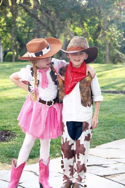 Cowboy And Cowgirl Halloween Costume
