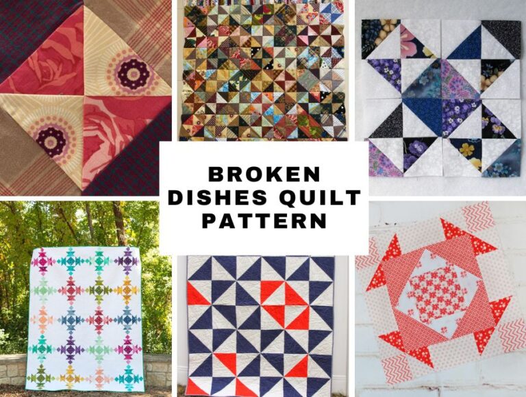 Broken Dishes Quilt Pattern Designs and Blocks you’ll love