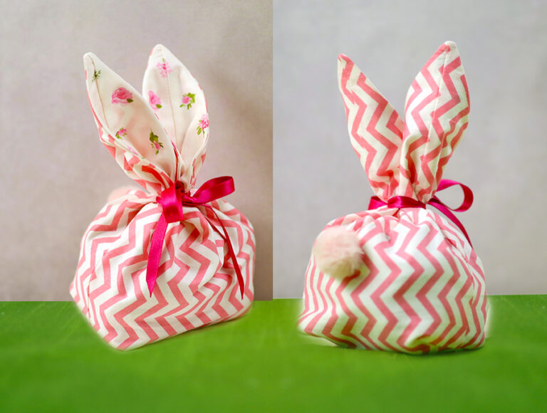 DIY Easter Bunny Treat Bag (so cute!)