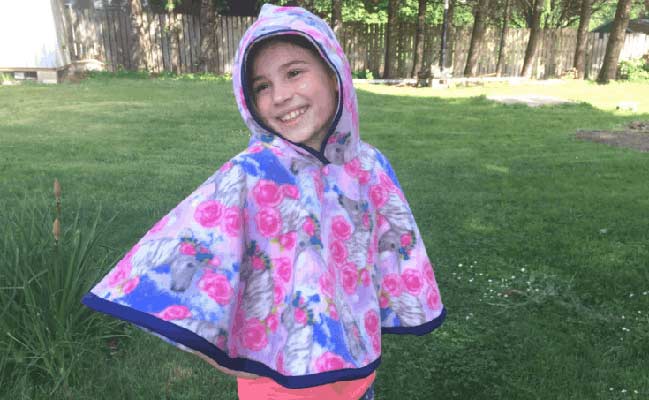 camp poncho for kids
