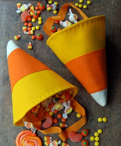 candy corn bag