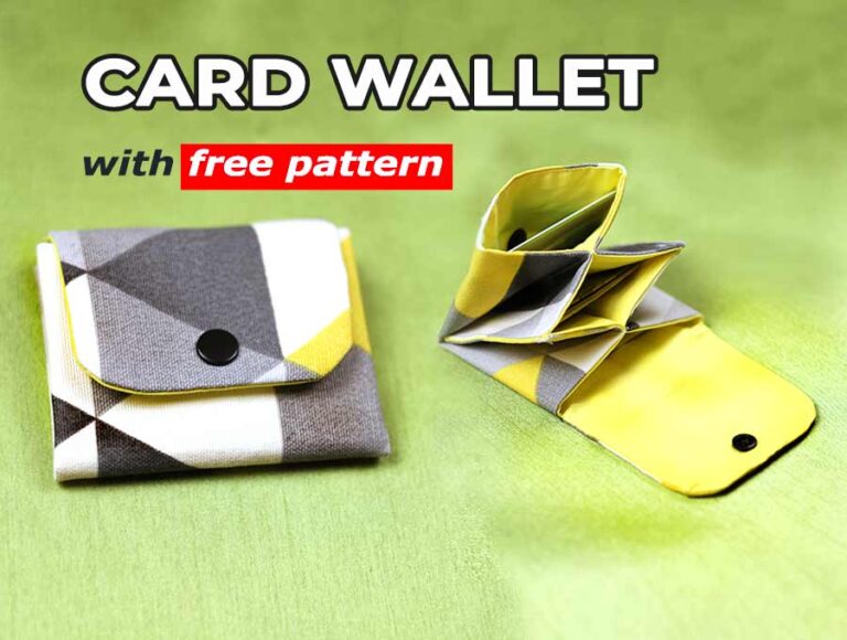 How to Sew a Card Wallet
