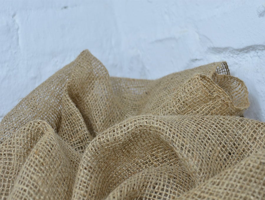 caring for burlap items
