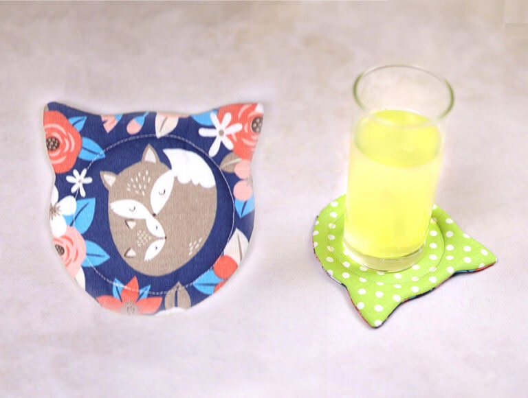 DIY Cat Coaster (with Free pattern)