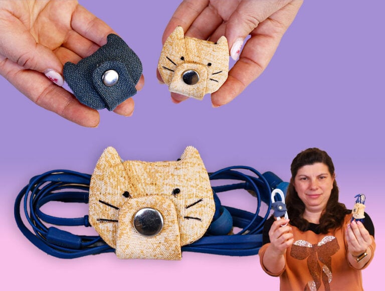 DIY Cat Cord Keeper // Kitty Cat Cord Wrap