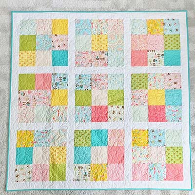 simple baby quilt patterns for beginners