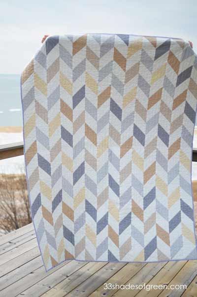 chevron charm quilt pattern