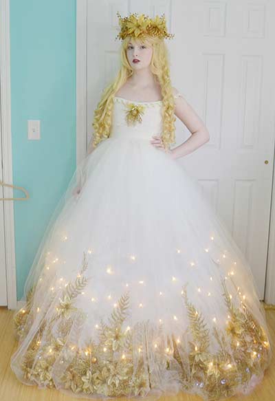 DIY Fairy Dress With LED