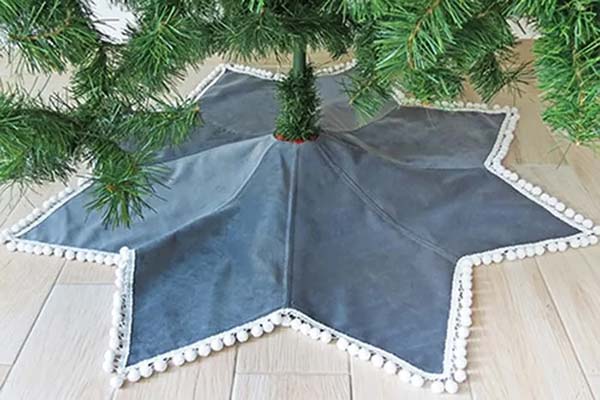 star christmas tree skirt pattern