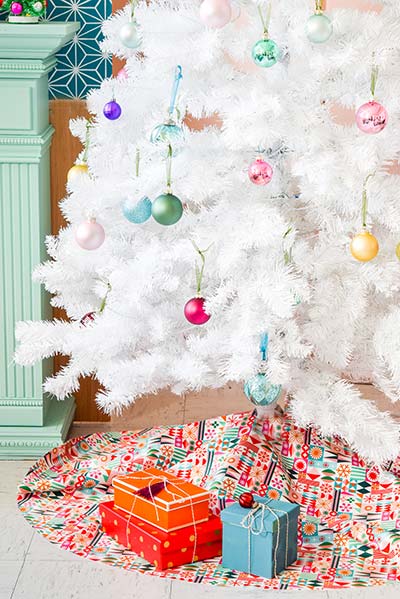 easy tree skirt pattern