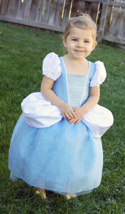 Cinderella costume for 5—8 -10 year old girl